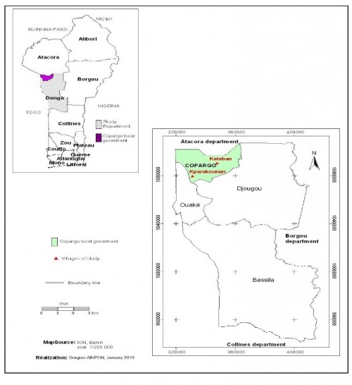 Map of study area